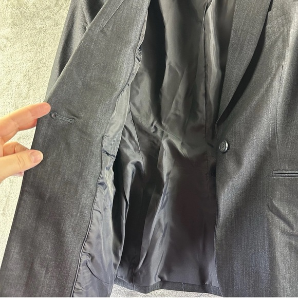 Calvin Klein Blazer Women's 4 Dark Blue Black - Picture 9 of 11